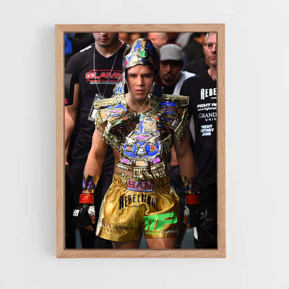Poster Henry de cejudo – affiche MMA (vue 4)